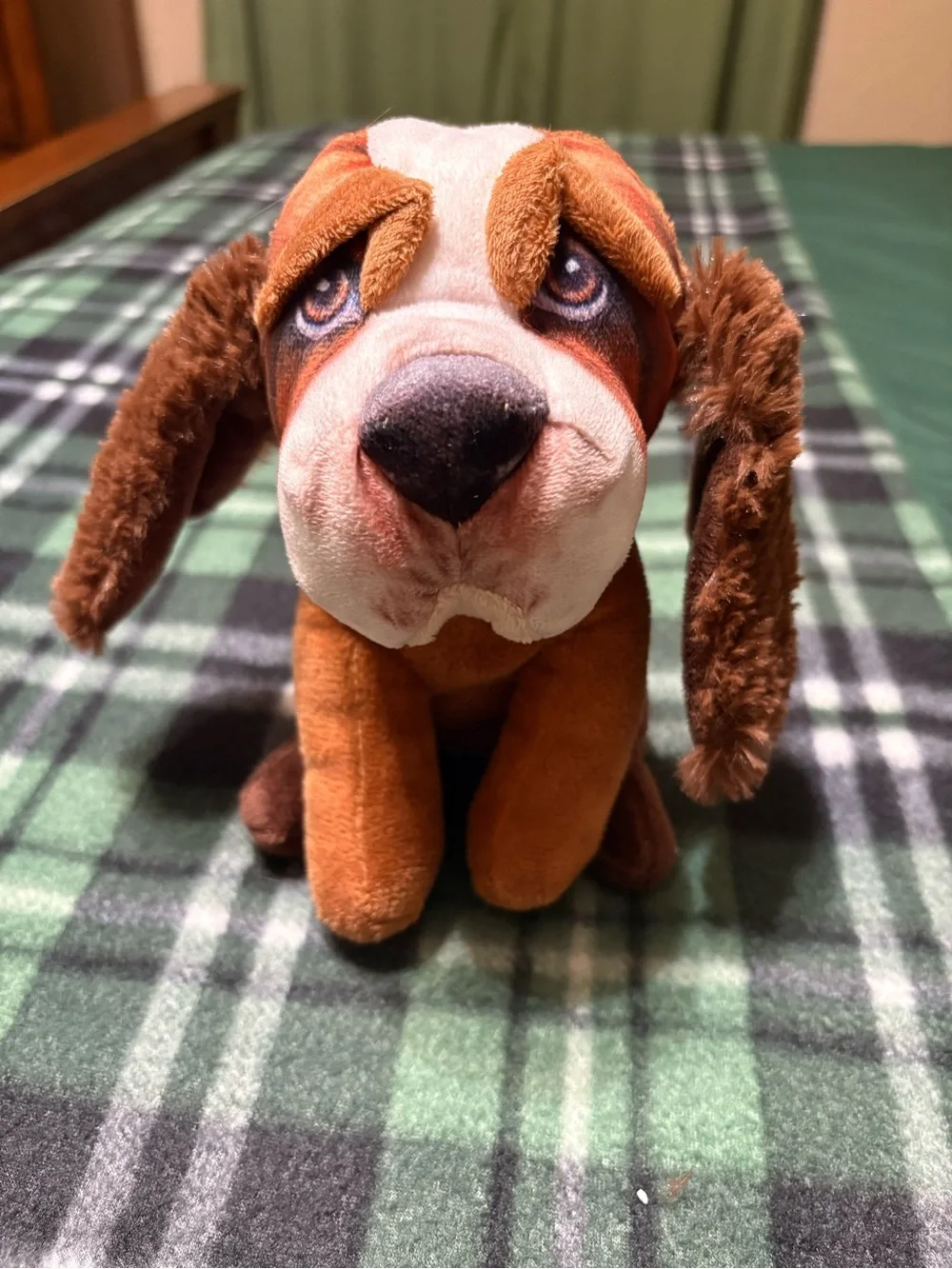 Dan Dee Collectible Plush Brown & White Dog Stuffed Animal - Soft Pet Toy